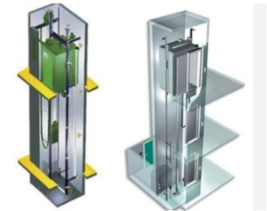 تركيب مصعد بعد البناء